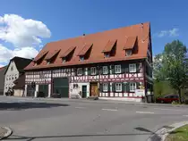 D�rrwangen, Haus der Volkskunst von 1796, von 1837 bis 1937 Rathaus (21.05.2017)