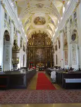 Trnava / Tyrnau, barocker Innenraum der Universit�tskirche St. Johannes (29.08.2019)