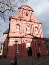 Mainz, Pfarrkirche St. Ignaz in der Kapuzinerstra�e, erbaut von 1763 bis 1775 durch Johann Peter J�ger (01.03.2020)