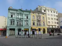 Ostrava / Ostrau, H�user am Masarykovo Namesti (31.08.2019)