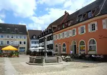 M�llheim, Blick �ber den Marktplatz, Juni 2010