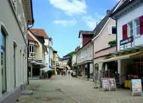 M�llheim, in der Fu�g�ngerzone, Juni 2010