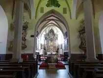 Pribor / Freiberg in M�hren, barocke Ausstattung in der Pfarrkirche Maria Geburt (31.08.2019)