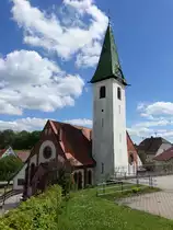 Hossingen, Ev. Kirche St. Nikolaus in der Dorfstra�e (21.05.2017)