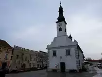 Altes-Rathaus am historisch, sehenswerten Stadtplatz in Gm�nd/N�; 200306