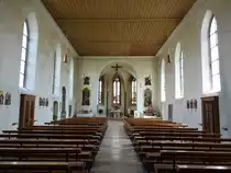 Weiterdingen, Innenraum der Pfarrkirche St. Mauritius (25.05.2017)