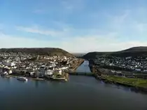 Die Nahem�ndung in Bingen; 15.03.2020