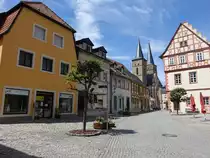 Gerolzhofen, R�ckseite des Rathaus in der Spitalstra�e (28.05.2017)