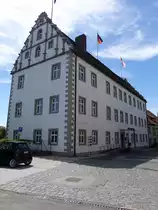 Gerolzhofen, ehem. Amtshaus, erbaut 1580 unter F�rstbischof Julius Echter als Sitz der bisch�flichen Verwaltung (28.05.2017)