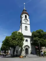 Heidenfeld, neubarocke Pfarrkirche St. Laurentius, erbaut bis 1906 (28.05.2017)