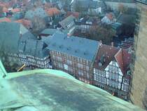 Goslar. Blick vom Turm der Marktkirche
