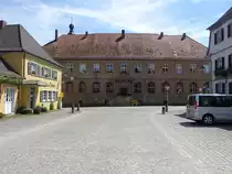 Zeilitzheim, Schloss, barocke Vierfl�gelanlage, erbaut von 1677 bis 1683 von Andreas Ke�ler f�r Graf Philipp von Wolfsthal (28.05.2017)