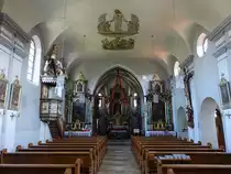 Wald, barocke Ausstattung in der Pfarrkirche St. Laurentius (02.06.2017)