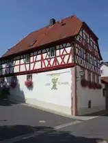 Erlabrunn, Weingut Otto Korber in der W�rzburger Stra�e (15.08.2017)