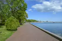 Borbyer Promenaden im n�rdlichen Teil von Eckernf�rde. Aufnahme: 11. Mai 2020.