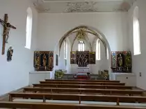 St. Wolfgang, Alt�re in der kath. Wallfahrtskirche St. Wolfgang (20.08.2017)