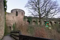 Teil der Burganlage von Bad M�nstereifel - 21.03.2020