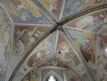 Mundelsheim, sp�tgotische Fresken von 1460 in der ev. Pfarrkirche St. Kilian (24.06.2018)