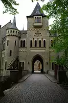 Pattensen, Schloss Marienburg, erbaut von 1858 bis 1869 durch K�nig Georg V. von Hannover, Architekten Conrad Wilhelm Hase und Edwin Oppler (10.05.2010)