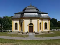Kloster Maria Bildhausen, Gartenpavillon, erbaut von 1765 bis 1766 (07.07.2018)