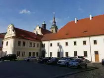 Pilsen, Franziskanerkloster mit der Klosterkirche Maria Himmelfahrt (26.06.2020)