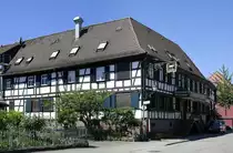 Gasthaus  Zum Ochsen , 1612 erstmals erw�hnt, seit 1920 im Familienbesitz, Mai 2020