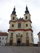 Litomysl / Leitomischl, Piaristenkirche Auffindung des heiligen Kreuzes, erbaut ab 1714 nach Pl�nen von Giovanni Battista Alliprandi (29.06.2020)