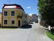 Zlate Hory / Zuckmantel, H�user in Kostelni Stra�e (01.07.2020)