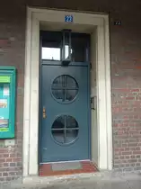 Hamburg Altstadt (Geb�udekomplex Altst�dter Hof) am 29.2.2020: Hauseingang Altst�dter Str. 23 /