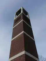 Hamburg am 8.3.2020: Turm der Jubilatekirche  im Stadtteil Billstedt /