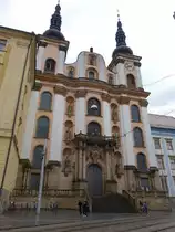 Olomouc / �lm�tz, barocke Jesuitenkirche Maria Schnee, erbaut von 1712 bis 1716 (03.08.2020)