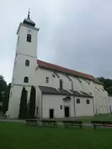 Marianka / Mariatal, gotische Klosterkirche Maria Geburt, im 17. Jahrhundert barockisiert durch F�rst Esterhazy (05.08.2020)