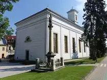 Poprad / Deutschendorf, Ev. Dreifaltigkeitskirche, erbaut von 1829 bis 1834 im klassizistischen Stil nach den Pl�nen von J�n Fabrici (07.08.2020)