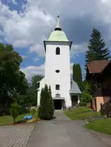 Blatnica, evangelische Pfarrkirche, erbaut von 1785 bis 1786 (07.08.2020)