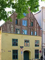 Eines der Historischen H�user  in der Hansestadt Stralsund am 22. September 2020.