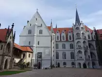 Mei�en, Hoffassade der Albrechtsburg am Domplatz (02.10.2020)