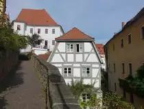 Mei�en, Fachwerkhaus Kleines Haus in der Freiheit (02.10.2020) 