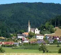 Fischerbach, sch�n gelegene Ortschaft und staatlich anerkannter Erholungsort im Kinzigtal im mittleren Schwarzwald, Aug.2015