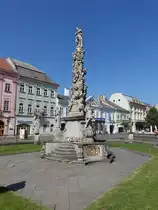 Kosice / Kaschau, Pests�ule am Hauptplatz Hlavne Namesti (30.08.2020)