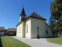 Benkovce, kath. Pfarrkirche St. Imre, erbaut bis 1783 von Graf Bark�czy (31.08.2020)