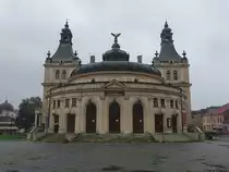 Spisska Nova Ves / Zipser Neudorf, Jugendstilbau der Rodoute, heute Stadttheater, erbaut von 1900 bis 1905 durch Kalman Gerster (01.09.2020)