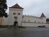 Kezmarok / K�smark, Stadtburg Kezmarsky Hrad, gotische Burg erbaut im 14. Jahrhundert (02.09.2020)