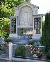 Schuttertal, das Denkmal f�r die Gefallenen der beiden Weltkriege, Juli 2020