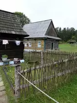 Stara Lubovna / Altlublau, historische Bauernh�user im Museum Ľubovňansky skanzen (02.09.2020)