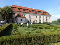 Niepołomice, vierfl�geliges Renaissance Schloss, erbaut von 1550 bis 1571 (03.09.2020)