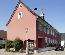Kippenheimweiler, das Rathaus der ca. 2000 Einwohner z�hlenden Gemeinde, kam 1972 als Stadtteil zu Lahr, Sept.2020