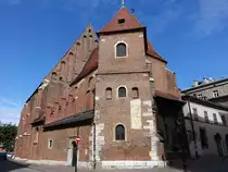 Krakau, St. Markus Kirche der Augustinerchorherren, erbaut im 15. Jahrhundert (04.09.2020)