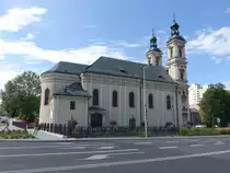 Bielsko-Biała, Kirche der G�ttlichen Vorsehung, erbaut von 1760 bis 1769 (05.09.2020)