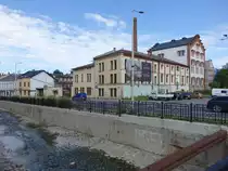 Bielsko-Biala, historische Fabrik in der Listopadowa Stra�e (05.09.2020)
