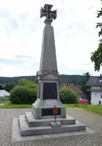 Schluchsee, Denkmal f�r die Gefallenen der beiden Weltkriege, Aug.2020